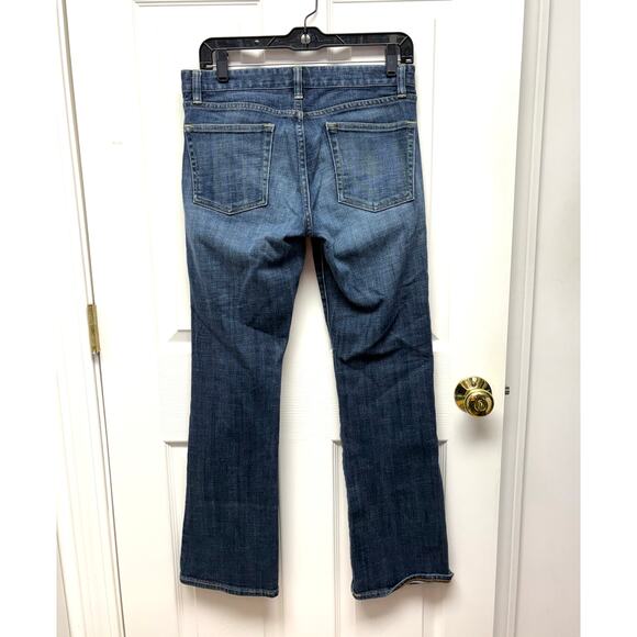 J.Crew Jeans, Bootcut Dark Wash, Straight Leg, Women's Size 28S - Picture 2 of 5